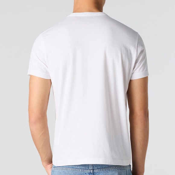 NWT Funny Bunny Shadow Graphic T-Shirt – Slim Fit Short Sleeve Crewneck – White - Picture 2 of 8